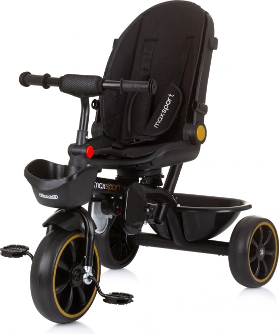 Chipolino Tricycle with Canopy Max Sport 2-in-1 Obsidian