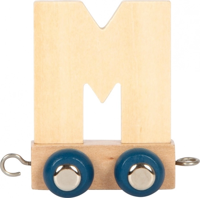 Polar Alphabet Train Set Letter M