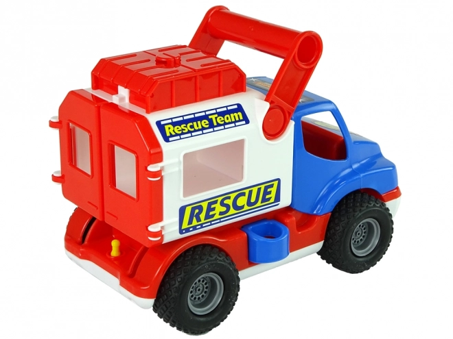 Rescue Car Blue White