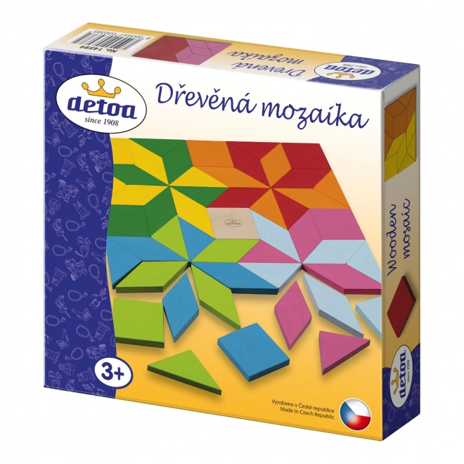 Educational Wooden Block Mosaic