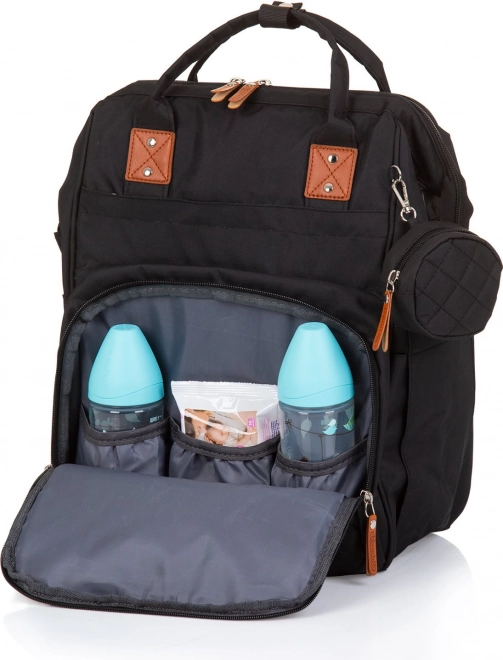 Chipolino diaper bag backpack obsidian