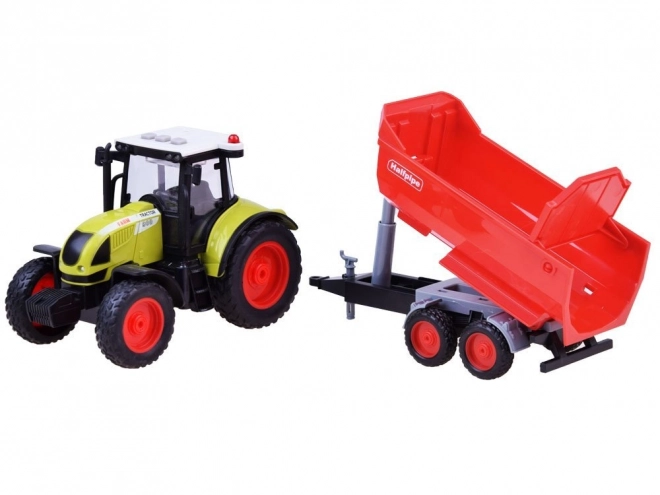 Toy Tractor with Trailer – B