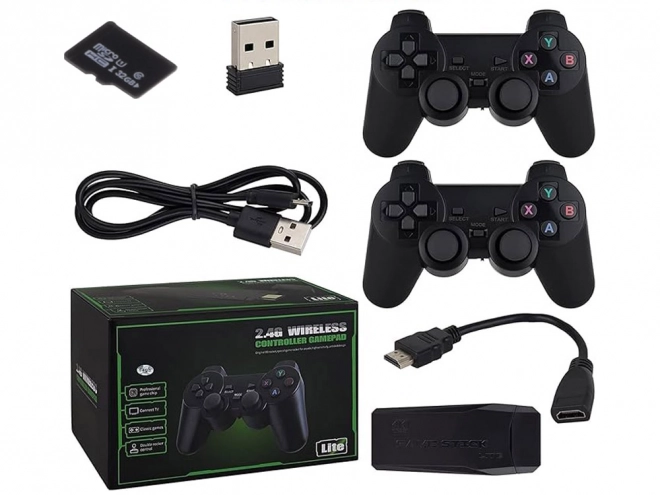 Retro Gaming Console HDMI Set with Over 20,000 Games and 2 Wireless Controllers