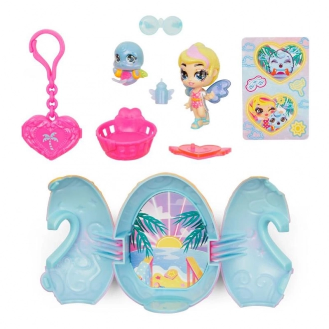 Hatchimals Pixies mit Baby und Zubehör
