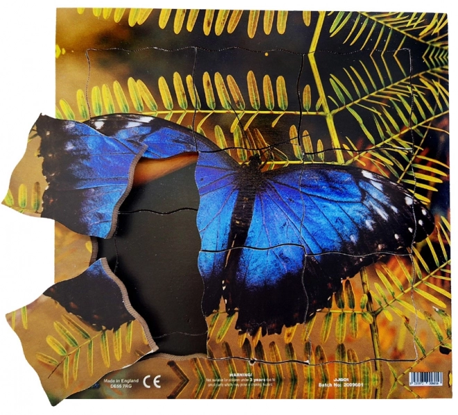 Butterfly Life Cycle Layered Wooden Puzzle