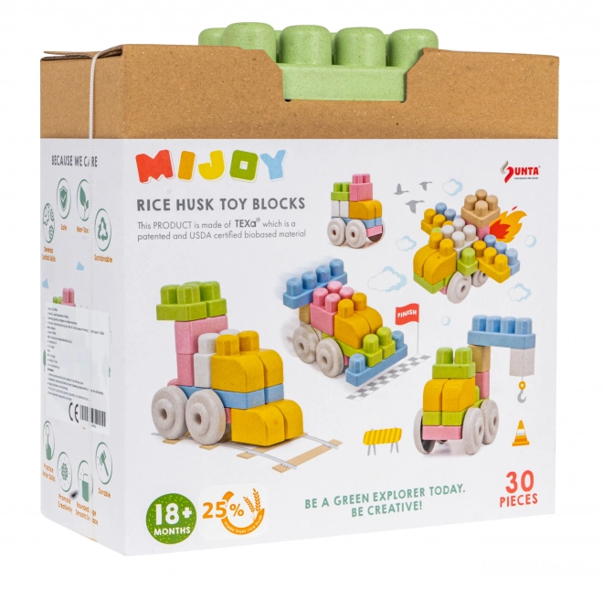 Eco-Friendly Building Blocks for Toddlers