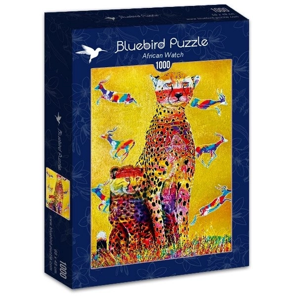 Bluebird African Watchtower 1000 Piece Puzzle