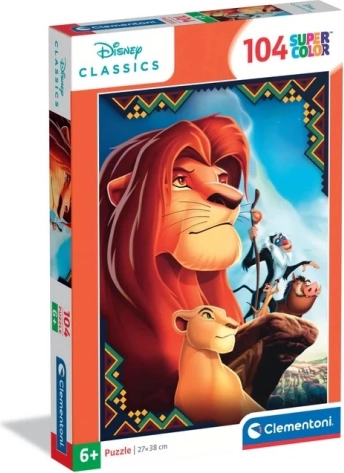 Clementoni puzzle 104 Super Color – The Lion King