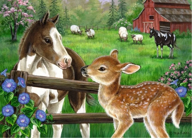 Ravensburger Foal and Fawn Puzzle 60 Pieces