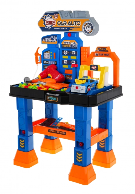 Interactive 4-in-1 Car Workshop for Kids