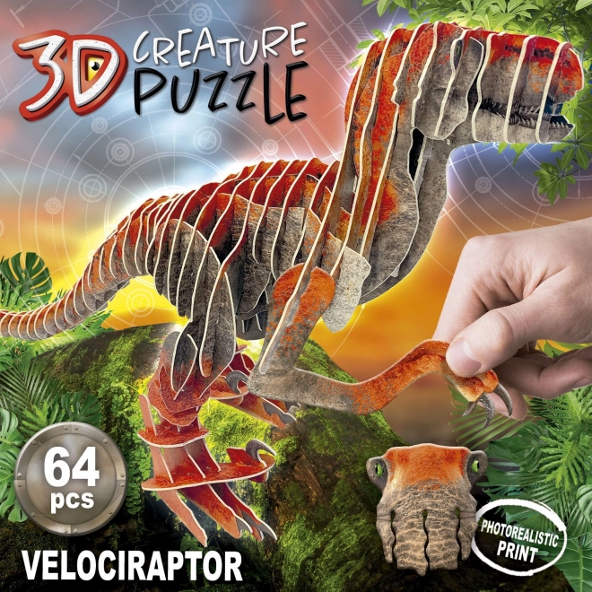 3D Puzzle Velociraptor