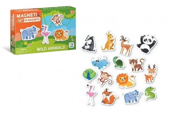 Safari Animal Magnets Set