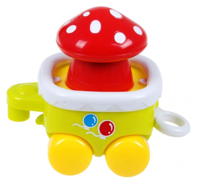 Interactive Children's Sensory Train 3+ with Rattle, Lights & Sounds