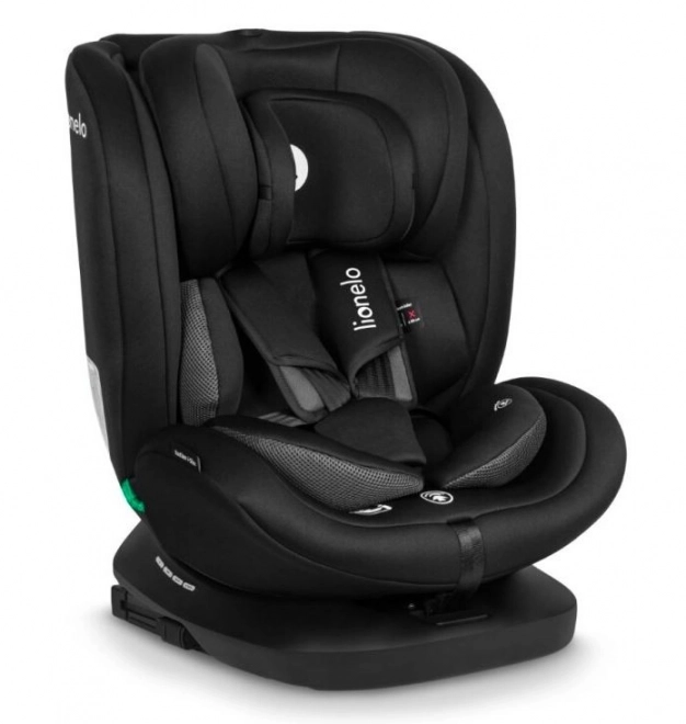 Lionelo Rotating Car Seat Bastiaan i-Size 40-150 cm Black Grey – Black Carbon