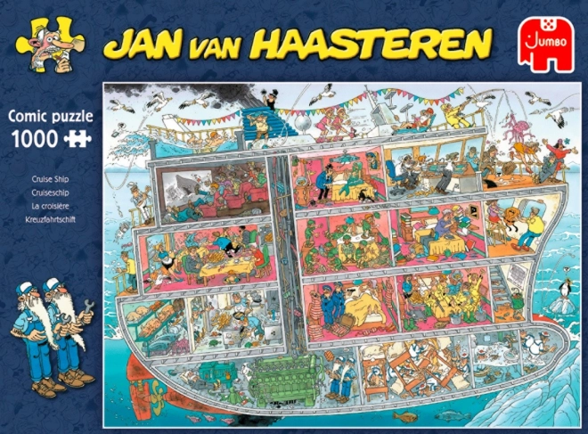 Puzzle Jan van Haasteren Cruise Ship 1000 Pieces