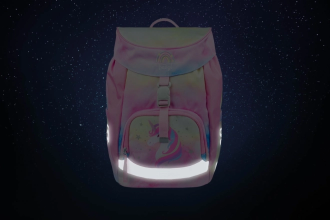 Airy Rainbow Unicorn School Backpack Set