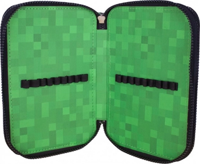 Trousse scolaire Minecraft Alex et Steve trois étages
