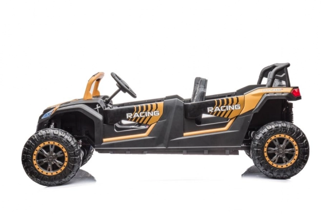 Battery-Powered 4x4 Off-Road Buggy 24V Gold