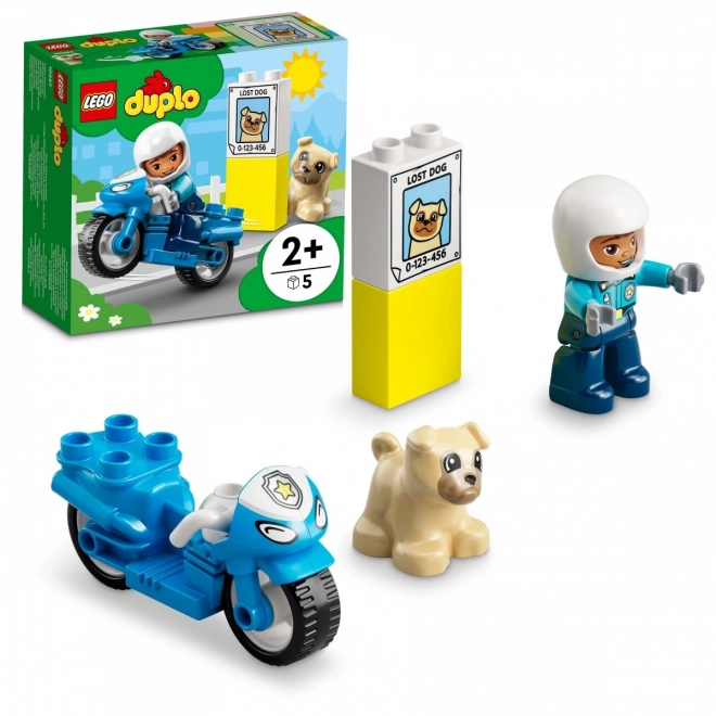 Police Motorcycle LEGO DUPLO Town