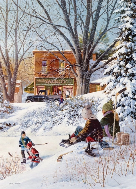 Puzzle Preparation 1000 Pieces Cobble Hill