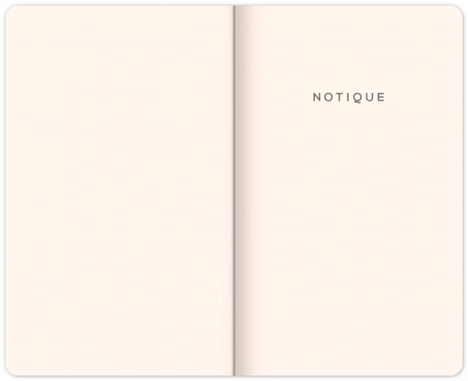 Notique Lined Marble Notebook