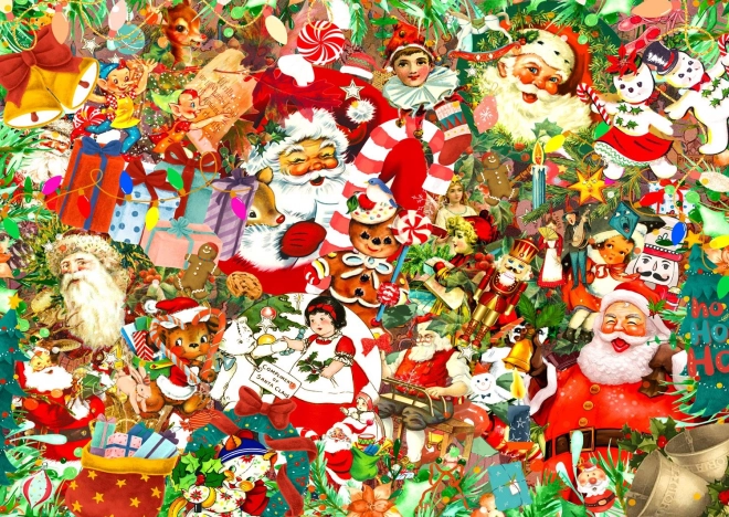 Enjoy Puzzle Vintage Christmas 1000 Pieces