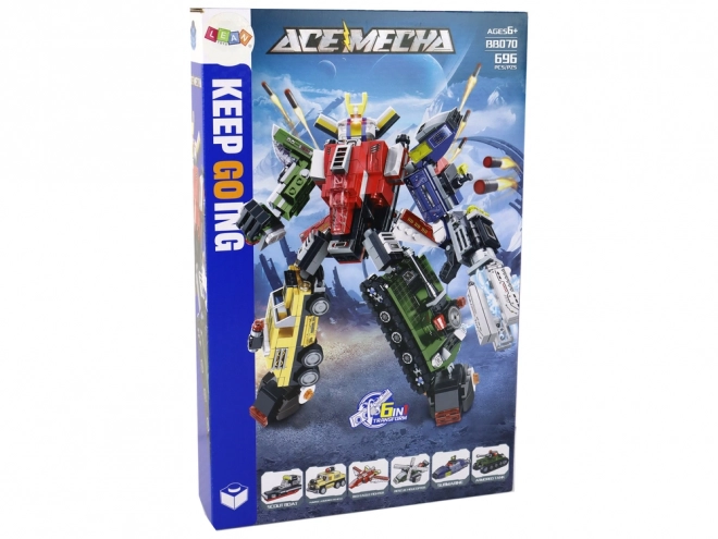 Convertible Robot Ace Mecha - 6 Models