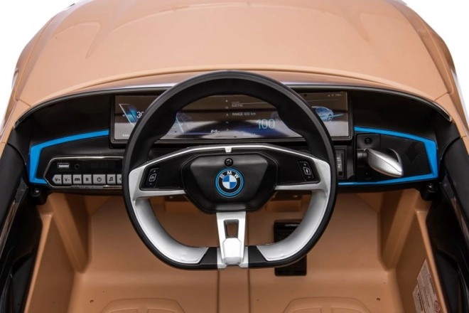 Battery-Powered Ride-On BMW i4 Gold 4x4