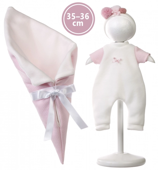 Newborn Baby Doll with Sounds - 36cm