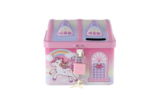 Magical unicorn and rainbow