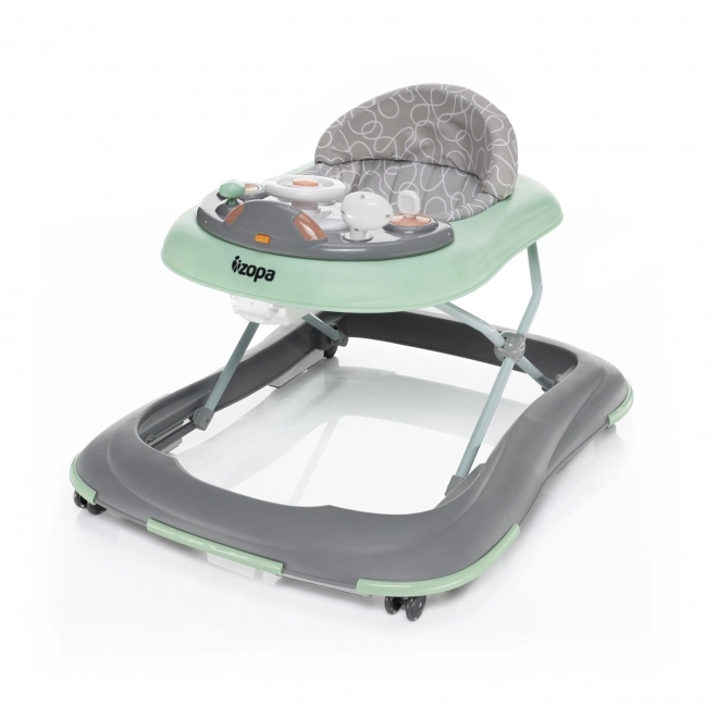 Fiesta Baby Walker in Grey/Mint