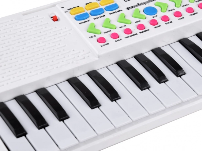 Mini Keyboard Toy With Microphone For Kids