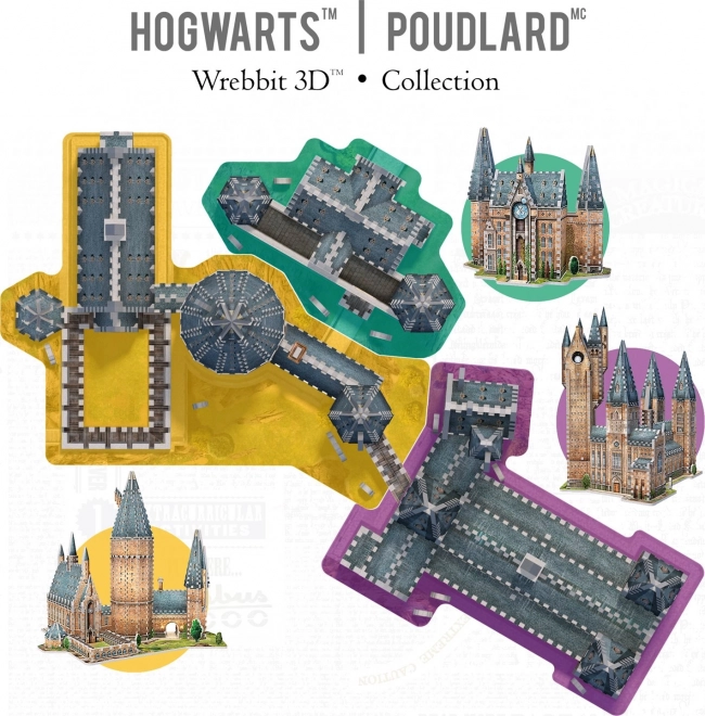 Wrebbitt 3D Puzzle Harry Potter Hogwarts Clock Tower