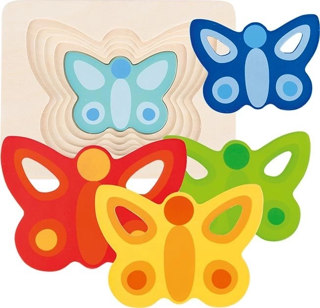 Layered Puzzle Butterfly