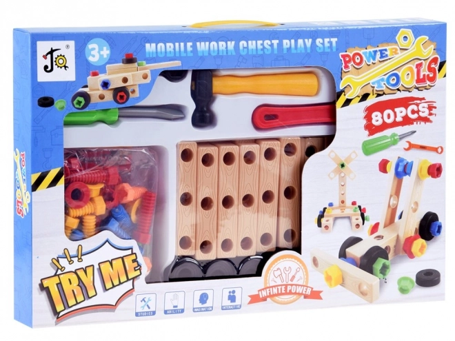 Creative Construction Blocks Set 80 Pieces