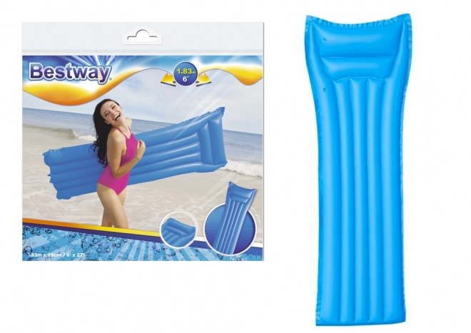 Inflatable Swimming Mattress Blue