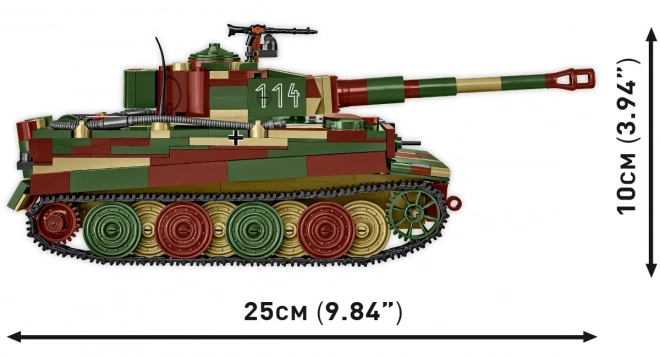 Tiger I Tank Building Blocks Set