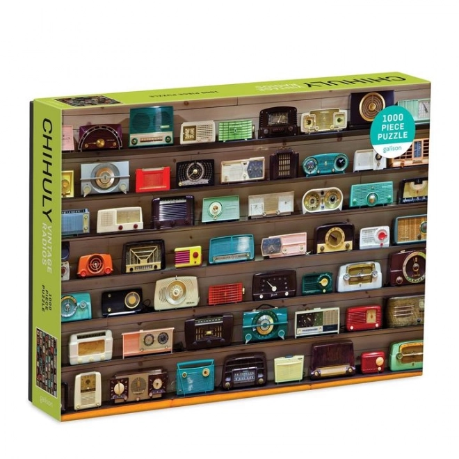 Galison Vintage Radios Puzzle 1000 Pieces