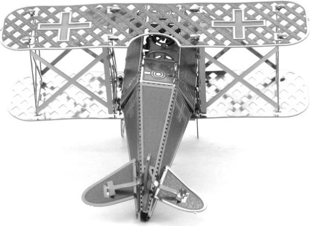 Auffälliger Doppeldecker Fokker D.VII