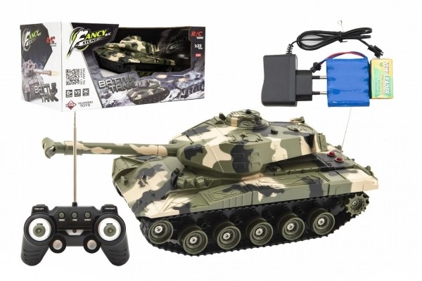 Remote Control Battle Tank with Sound and Lights