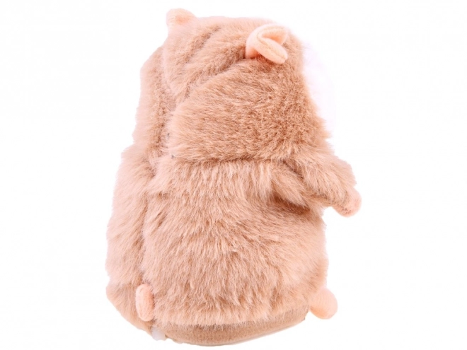 Funny Interactive Talking Hamster Plush Toy – brown