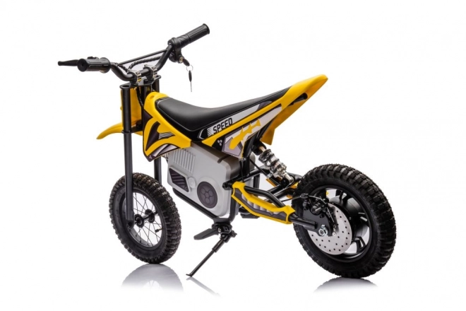 Battery Powered Children’s Cross Motorbike Yellow