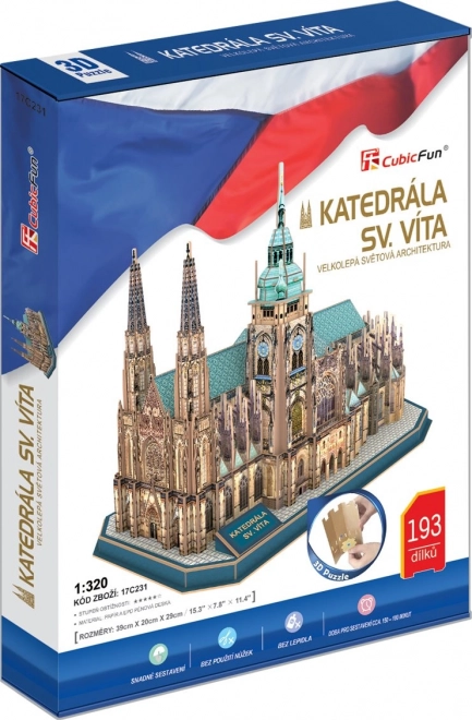 CubicFun St. Vitus Cathedral 3D Puzzle