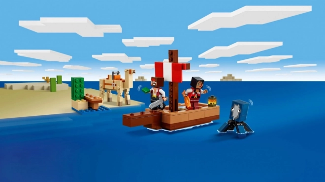 LEGO Minecraft Pirate Ship Adventure