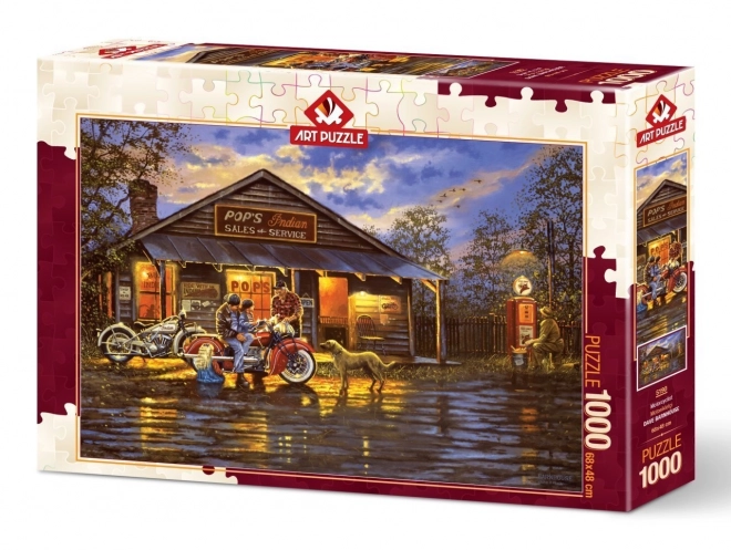 Motorcyclists Puzzle 1000 Pieces by Art Puzzle