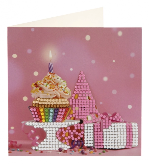 Stone Painting Diamond Cards 2 pcs 13x13 cm