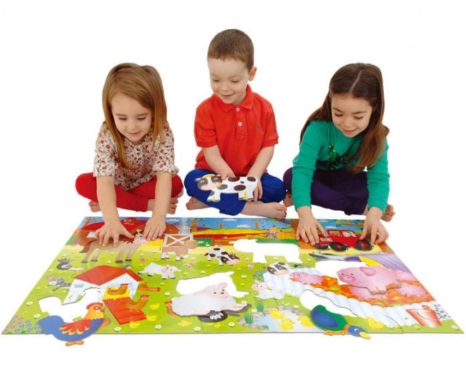 Giant Floor Puzzle Farm 30 Pieces
