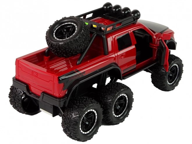 Frictio-Powered Off-Road Car with Large Wheels
