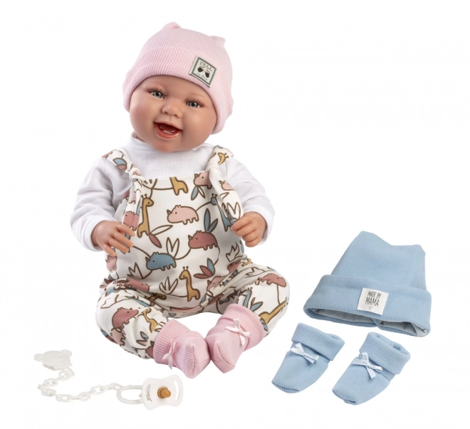 Realistic Baby Doll with Soft Body and Sounds