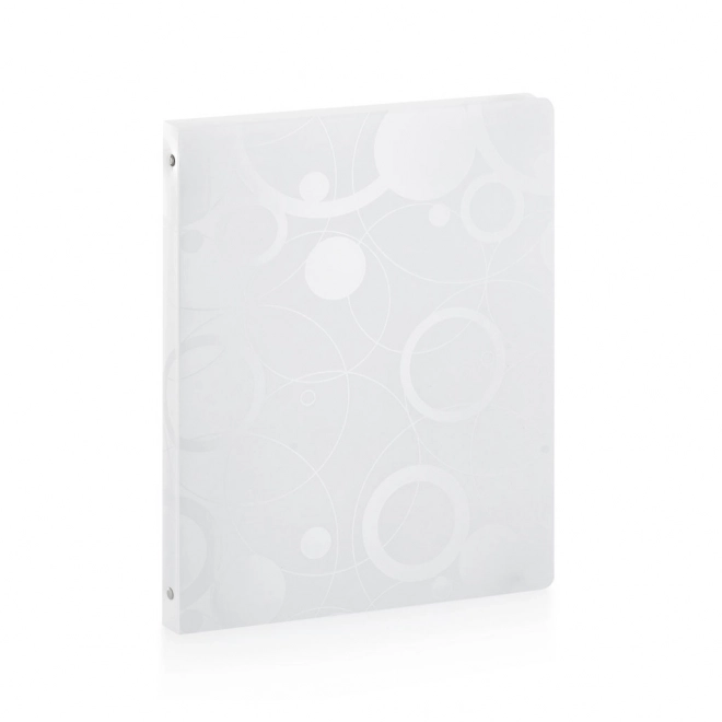 Black and White Polypropylene Ring Binder